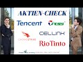 Tencent jetzt kaufen? Crowdstrike - Rio Tinto - Cellink - Xinyi Solar / Aktien-Check