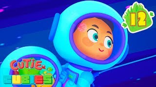 Cutie Cubies 🎲 Episode 12 🚀🛸 Space Trial 👾🌠 Episodes collection - Moolt Kids Toons screenshot 2