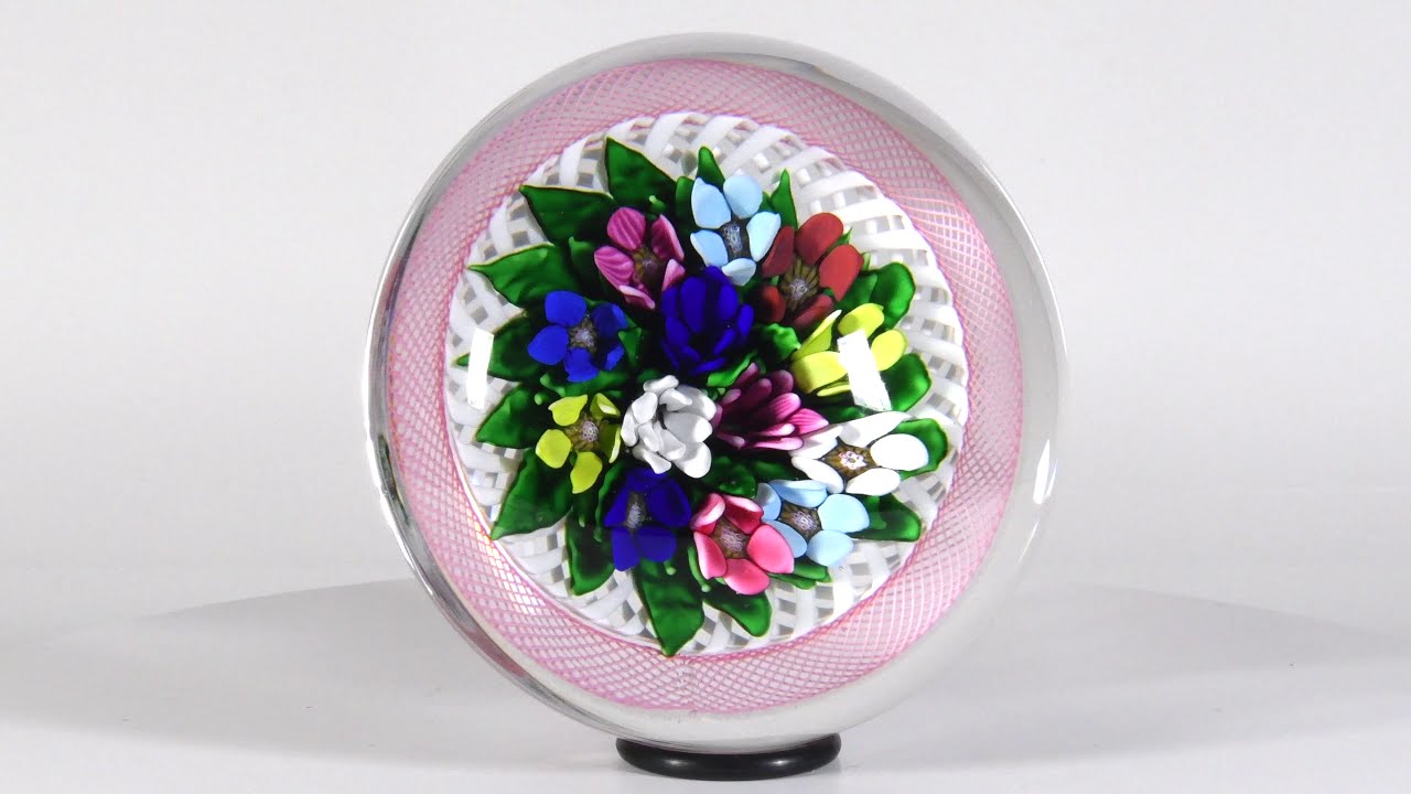 Glass Paperweight Auction 76 Lot 199 YouTube