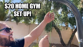 $20 DIY Home Gym Pulley System! | Iron Palace #26 | TeamFFLEX | Ryan Milton