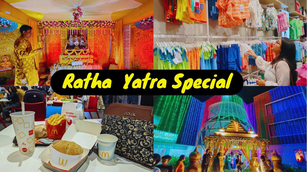 Bangalore Main Kese Celebrate Kiye Ratha Yatra With Chiranjib Bhaya and Bhavi