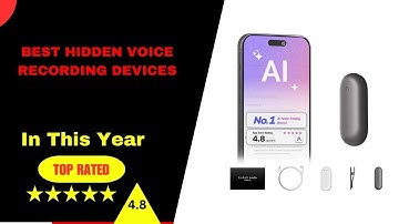 ✅Best hidden voice recording devices: Hidden voice recording devices (Buying Guide)