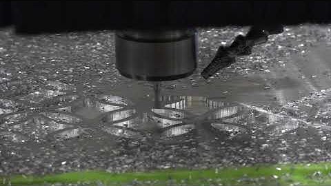 1/4" Aluminum plate machining with the Onsrud C-Series CNC Router