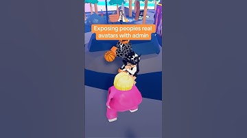 Exposing real avatars with admin 🫣 #shorts