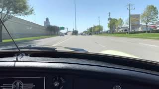 1967 MG MGB Cold Start and Drive