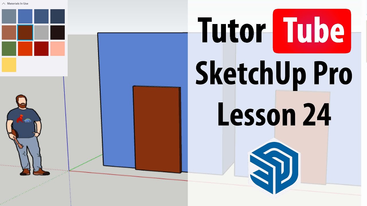 SketchUp Pro - Lesson 24 - Hidden Geometry