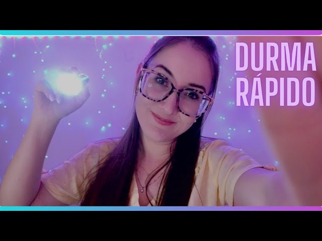 ASMR ATENÇÃO PESSOAL: FAZENDO VOCÊ DORMIR | SIGA A LUZ, HAND MOVEMENTS, MOUTH SOUNDS
