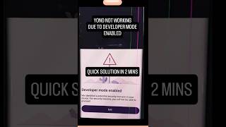 YONO App Enable Trick | Developer Options Fix