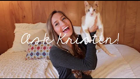 My First YouTube Video | Ask Kristin