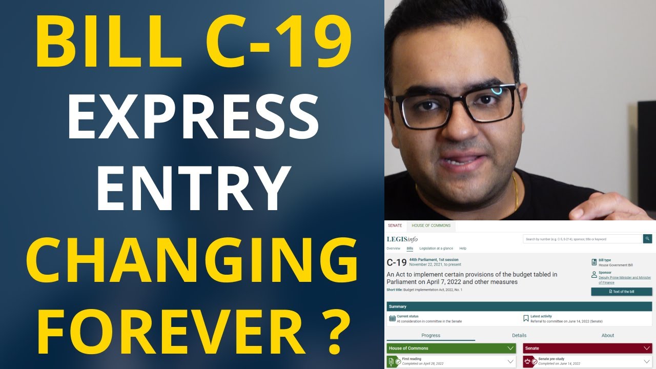 BILL C-19 Express Entry Changing Forever! Canada Immigration News Latest IRCC Updates, Canada Vlogs