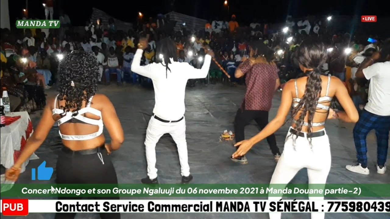 Partie-2): Concert Ndongo Dara j et son Groupe Ngaluuji à Manda Douane du 06 novembre 2021