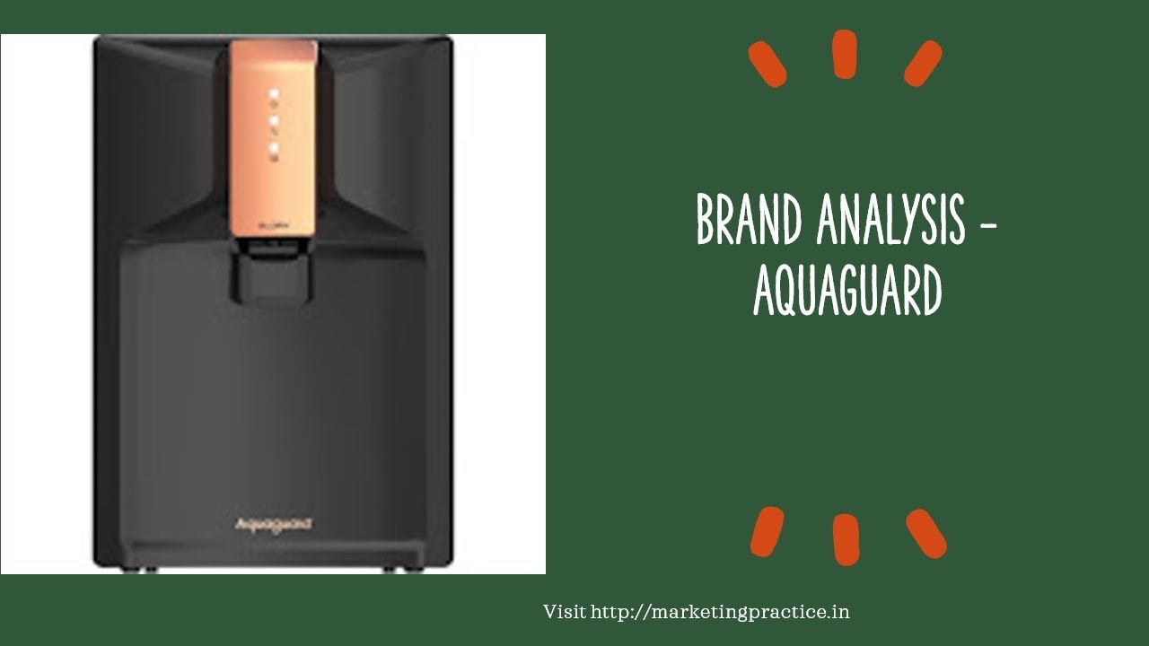 Brand Analysis of Aquaguard YouTube