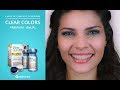 Lentes de contato coloridas clear colors premium  descarte anual