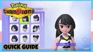 Starting Character Customization In Pokemon Champions Quick Guide