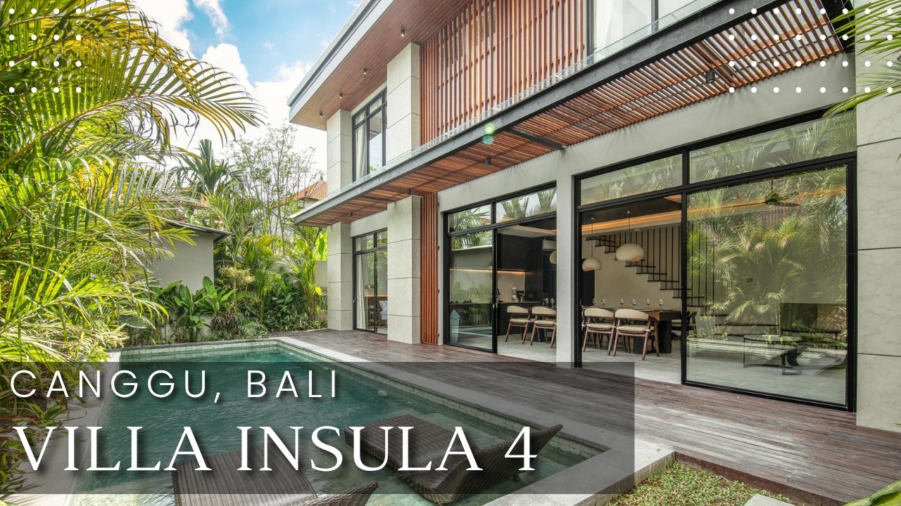 Short Stay Bali Villa Insula 4 – Modern 5 Bedroom Villa in Canggu, Bali