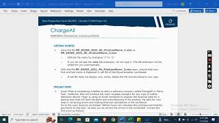 New Perspectives Excel 2019 | Module 9: SAM Project 1b ChargeAll #newperspectives Net Worth