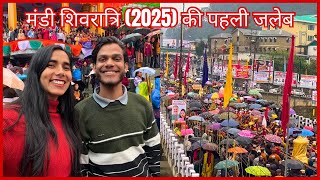 First Jaleb Of Mandi Shivratri 2025 Mandi Festival 2025