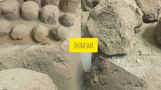 Soft Hand Melting Sand Texture🎙🔉🌪 Dry Crumbling&Playing With Sand🌪Dusty Sand🌪🌪#asmr #sand #dustysand screenshot 4