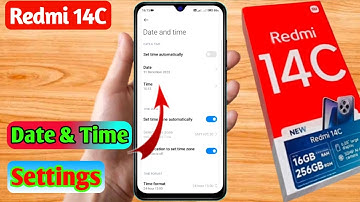 how to set date and time in redmi 14c 5g | redmi 14c 5g me date and time set kaise kare