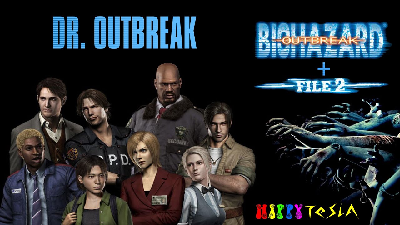 Jeu PS2 Resident Evil Biohazard Outbreak 1 & File 2 testé au Japon JAPON