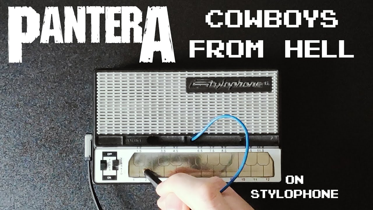 Pantera - Cowboys From Hell (Stylophone Cover)