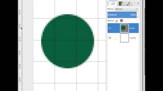 Gimp: copy alpha channel from one layer to another