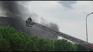 Bursa Kestelde Fabrika Yangını Devam Ediyor