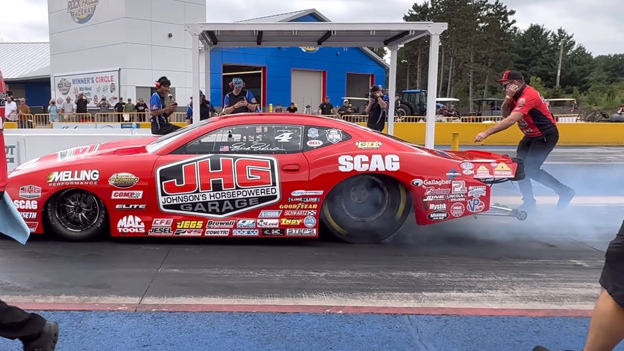 Erica Enders & Aaron Stanfield Pro Stock Testing at Rock Falls Raceway | Eau Claire, WI