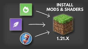 How to install mods & Shaders in minecraft (1.21.X)