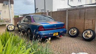 New Alloy Wheels on 92 Oldsmobile 88. Racing Beat USA Mad Shark wheels fitted. 