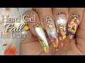 Hard/Builder Gel Nail Design | Honey Phan Inspired Set | Fall Nails