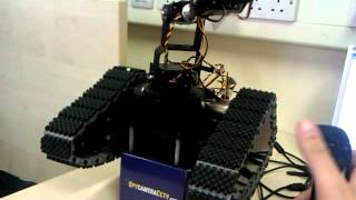Brain-Controlled Robot - Joystick Override