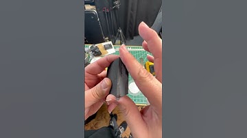 Using cosplay foam to fill seam lines #diy #cosplaytips #cosplay #evafoam