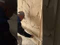 construction workers' creative techniques and ideas for leveling cement mixture#shorts #construction