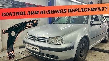 VW Golf 4 Front control arm bushings replacement