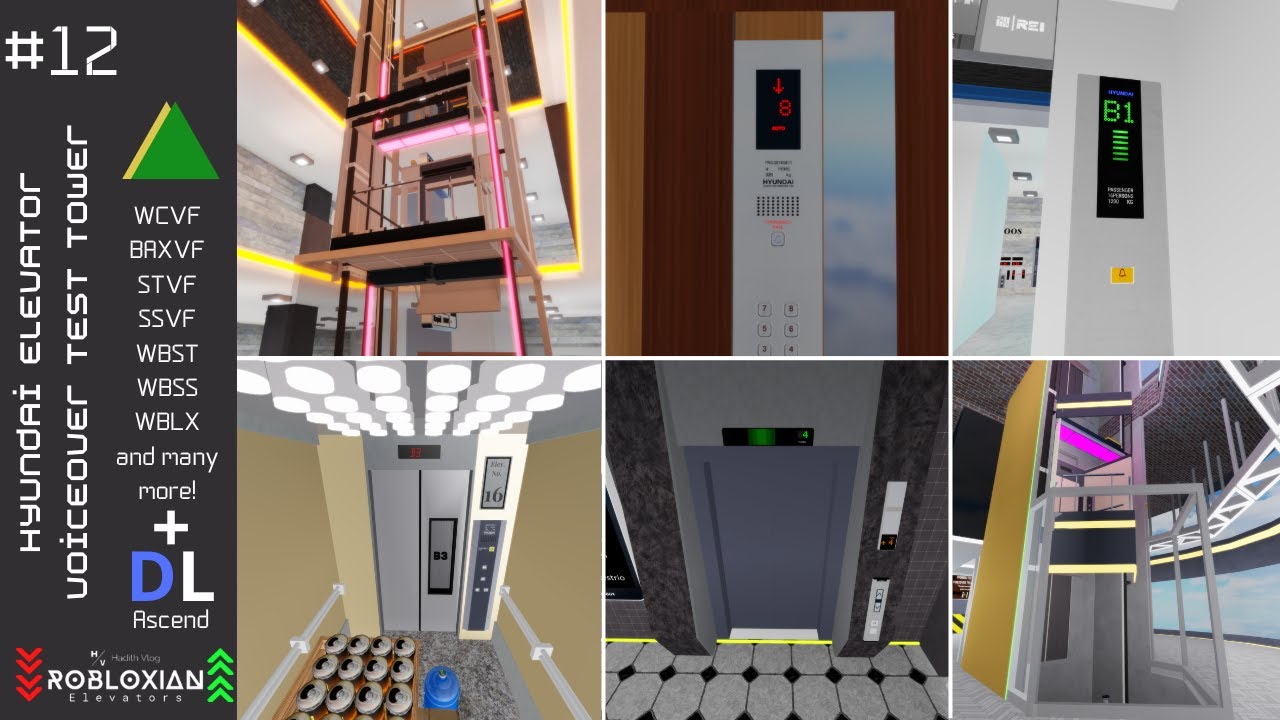 NEW UPDATE! HEVTT (Hyundai Elevator Voiceover Test Tower) by Hadith671 (mine) | Roblox