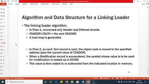 Program Linking Loader  - Part 2 : System Software
