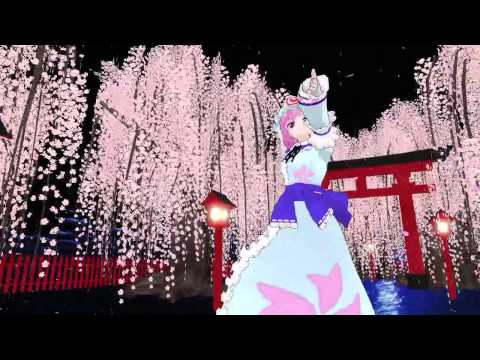 （東方MMD）凛として咲く花の如く　幽々子