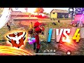 Badge99 OverPower Solo vs Squad Headshot Gameplay - Garena Free Fire
