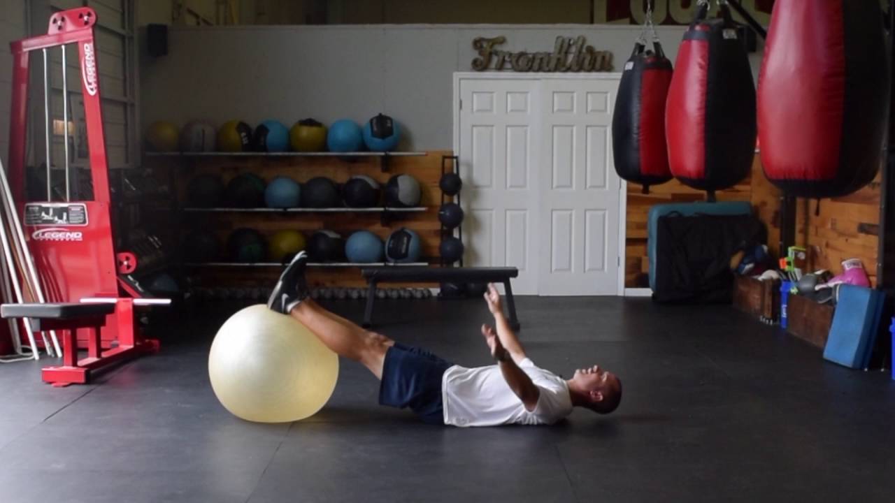 Posterior Chain Strengthening Using the Stability Ball YouTube
