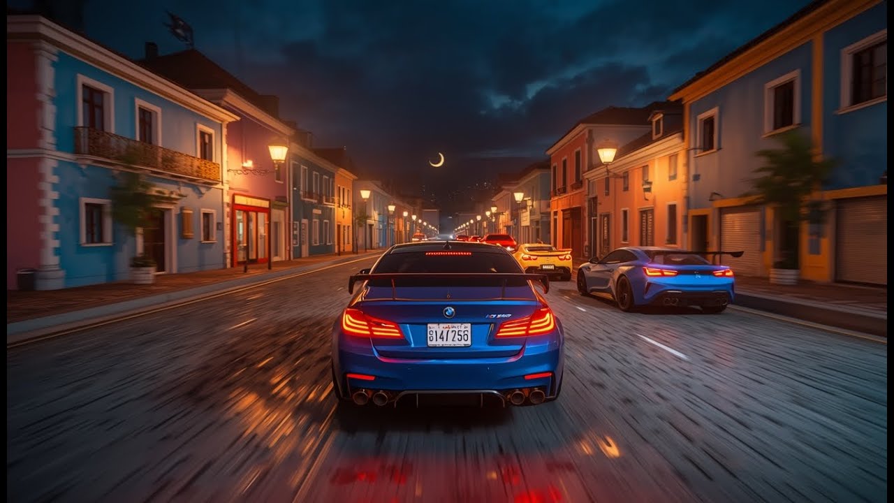 FORZA HORIZON 5 BMW M5 2018 STREET RACING TUNNEL RUN