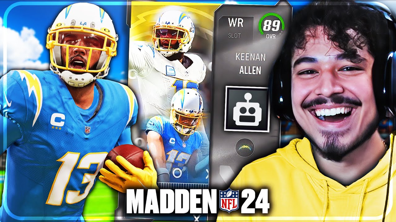 LTD KEENAN ALLEN IS THE BEST WIDE RECEIVER IN MUT Madden 24 Ultimate