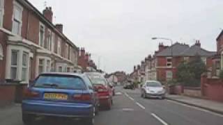 Derby streets by Car pt 2, A trip around the City of Derby. May 2007