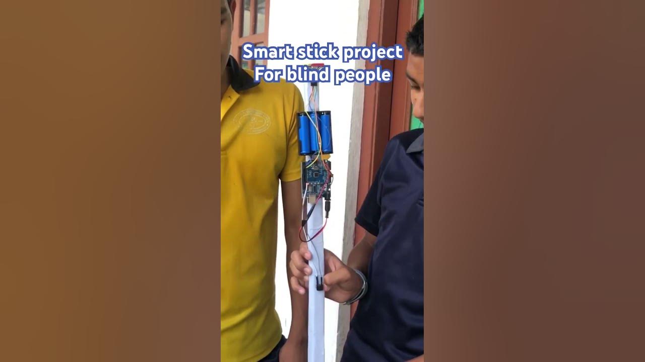 Smart stick project is prepared focusing for blind people to protect ...