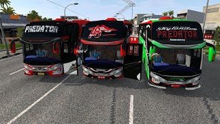 🔴LIGA BUSSID MUSIM DINGIN#bussid #trontonbalap #balapbussid #bussimulatorindonesia screenshot 4