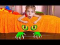 Five Kids Monster under my bed story