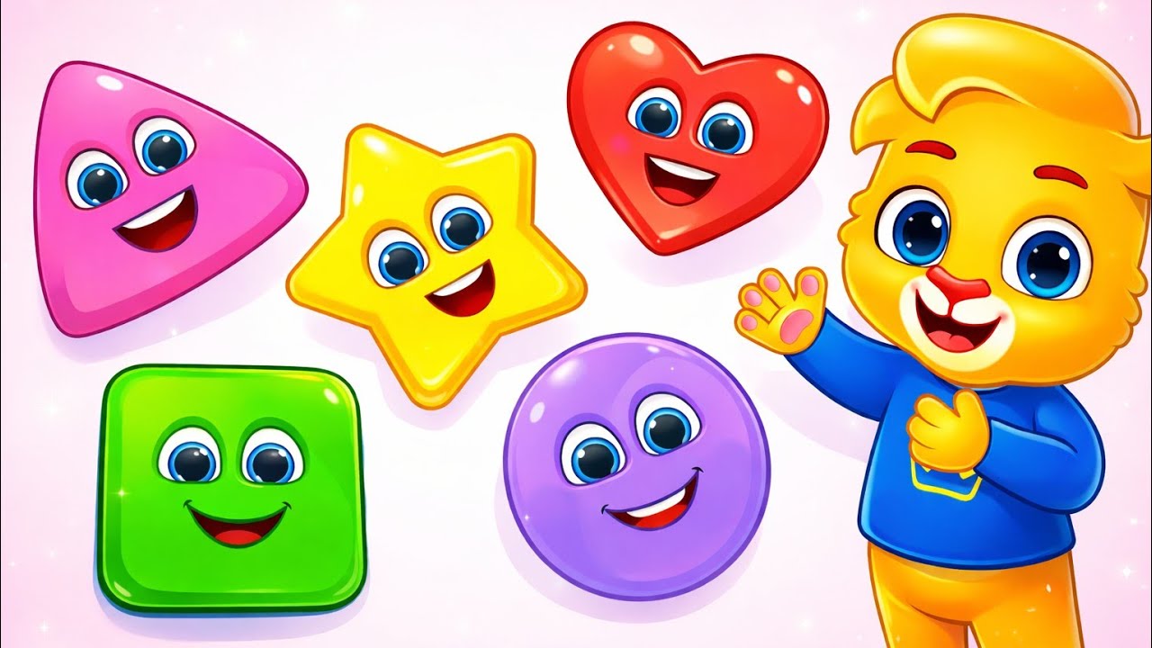 Shapes song for kids | learning videos for toddlers | learn shapes ...