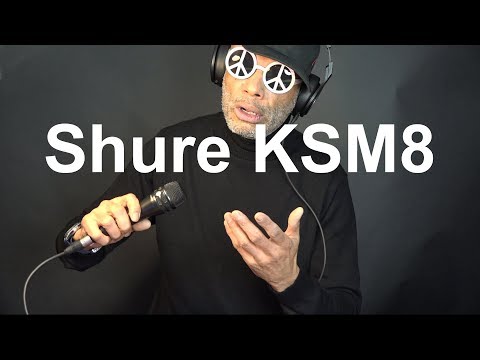 Shure KSM8 Review vs Shure SM58 vs Earthworks SR40V + Singing Sample