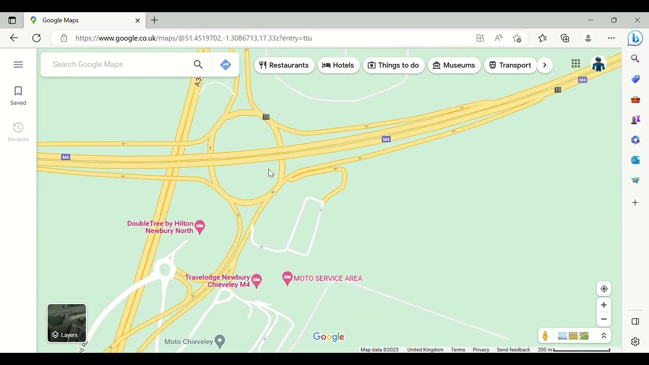 Motorway Junctions - M4 - Part 1  (England)