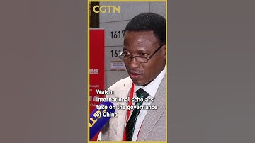 Watch: International scholars